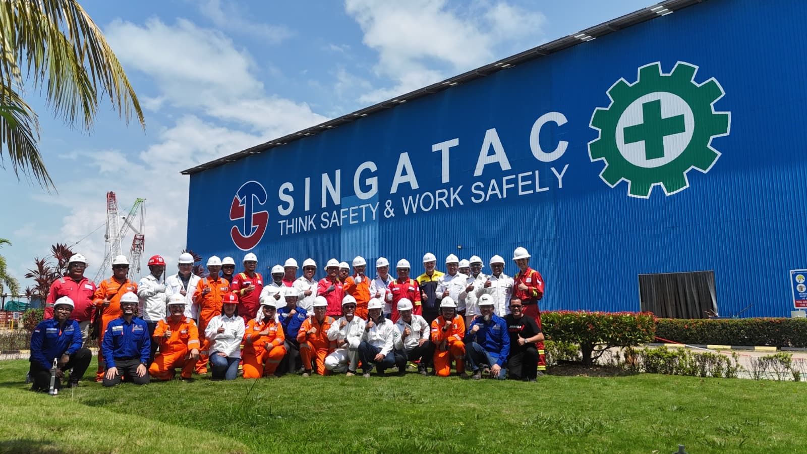 Singatac Hosts SKK Migas and ENI for ENI Maha Project Review